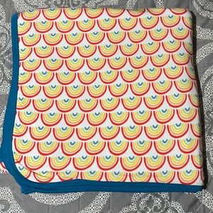 Little Sleepies Primary Rainbows Cloud Blanket